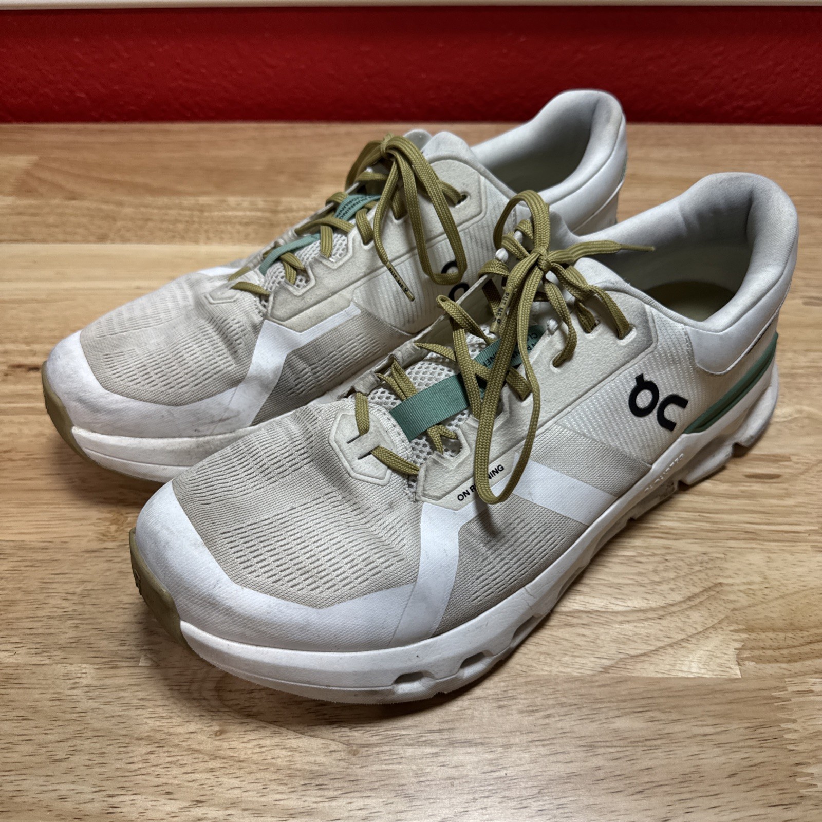 On Cloudrunner 2 Performance Shoe Undyed Green Wh… - image 3