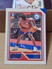 2020-21 TYRESE MAXEY PANINI THREADS NBA ROOKIE CARD RC #76 76ERS KENTUCKY