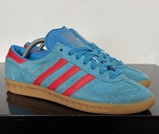 ADIDAS Originals Hamburg ‘Solar Blue Red Gum’UK size 7  B24967