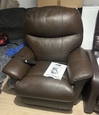 Can Deliver Dual Motor Leather Electric Riser Recliner Mobility Armchair Chair