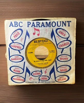 Lester Lanin Tumbling Tumbleweeds The Ballad Of Red River Valley 45 RPM 7  1963