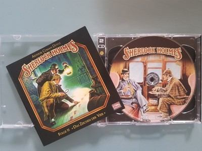 SHERLOCK HOLMES (TITANIA) (11) - DIE ZEICHEN DER VIER - CD - HÖRSPIEL