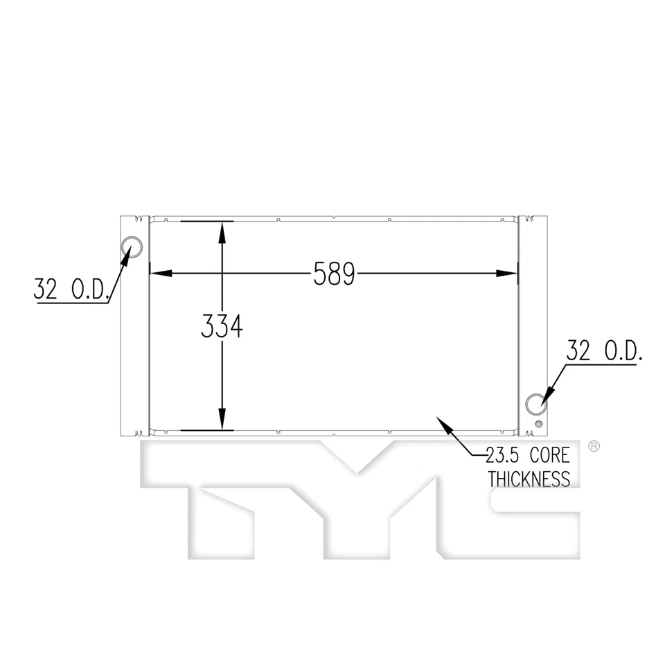 Radiador para 07-13 Mini Cooper S Hatchback 1.6L L4 MC3010104 17 11 2 751 276 Foto 3 de 4