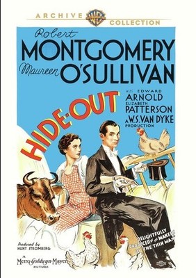 Hide-Out (1934),New DVD, Maureen O'Sullivan,Robert Montgomery,Harold Huber,Henry