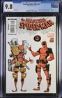AMAZING SPIDER-MAN #611 SKOTTIE YOUNG Deadpool 2010 NM/MINT CGC 9.8