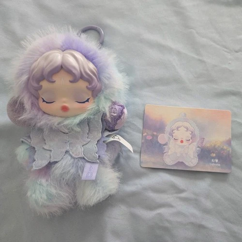 POP MART L'IMPRESSIONNISME SKULLPANDA LIGHTENING PLUSH SMALL SIZE  WITH CARD 