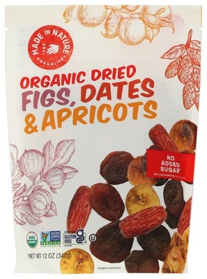 Organic Dried Figs, Dates & Apricots Fruit Figs