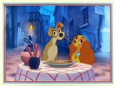 Bella Notte Lady and the Tramp Disney Limited Edition Cel