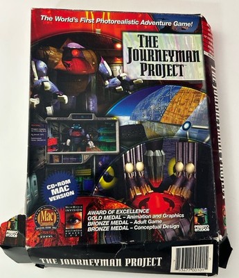 The Journeyman Project MPC Version MAC CD-ROM Video Game Big Box Adventure