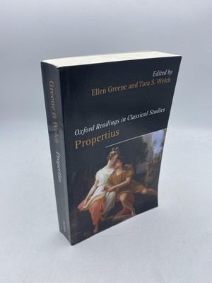 Oxford Readings in Propertius Greene, Ellen Welch, Tara 9780199563043 Oxford Fi