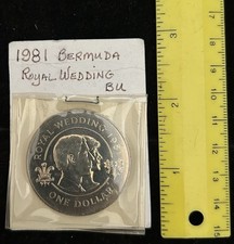 Bermuda Royal Couple 1981 Coin