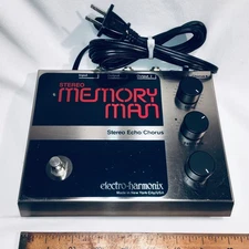VINTAGE 1981 Electro-Harmonix Memory Man Analog Delay Pedal NYC BOX AMBITRON