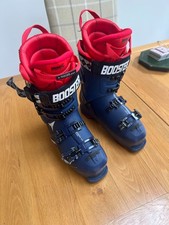 Atomic Hawx Magna 120S Ski Boots 26.5. (Wide Fit) Blue with Expert Booster Strap