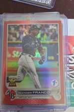 2022 Topps Series 1 1st Edition - Wander Franco #215 Red /50 (RC)