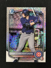 2025 Bowman Draft #BDC-21 Josiah Hartshorn Chrome Mojo Refractor Chicago Cubs