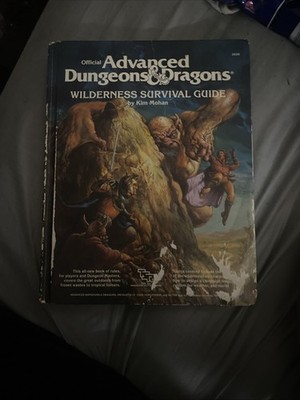 Official Advanced Dungeons And Dragons Wilderness Survival Guide