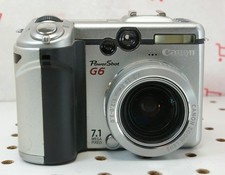 Canon PowerShot G6 7.1MP Digital Camera (For Parts or Repair)