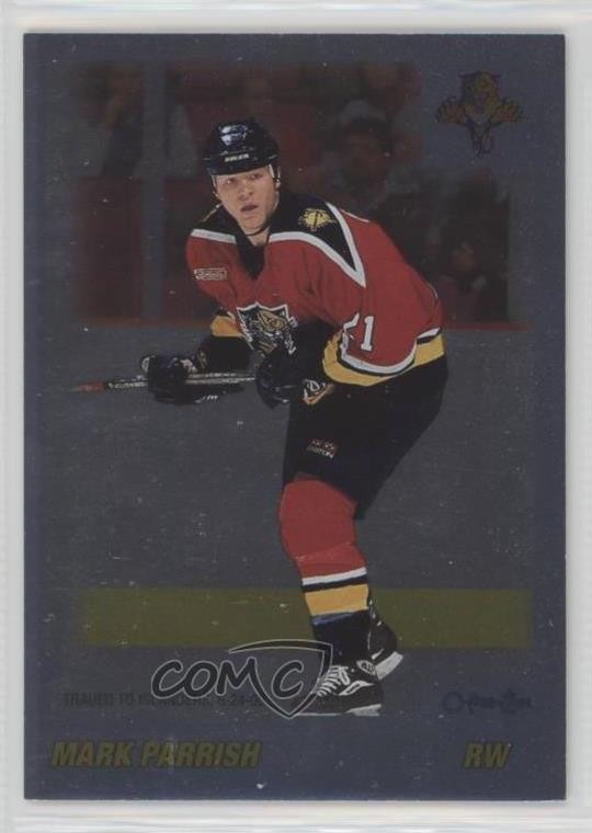 2000-01 O-Pee-Chee Foil 38/100 Mark Parrish #117 2o7