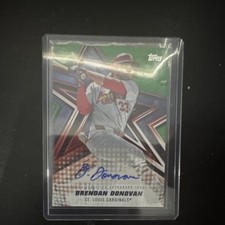 Topps 2026 Brendan Donovan Baseball Stars Auto St. Louis Cardinals 84/99