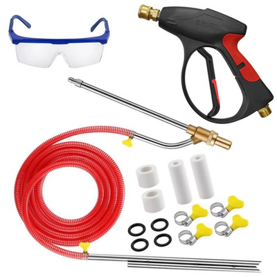 #ad #ad 5000 PSI Pressure Washer Sandblasting Kit Wet Abrasive Sandblaster Attachment wi $45.99