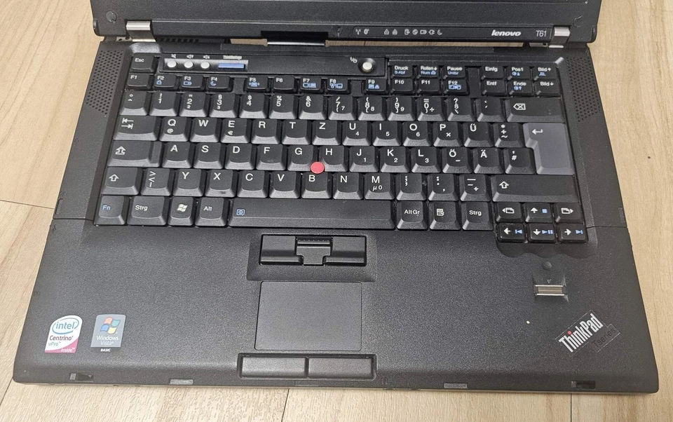 Lenovo ThinkPad T61 Core 2 Duo T7300 3GB 160GB 14" Windows XP - Bild 2 von 4