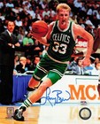 Larry Bird Celtics Signed 8x10 Photo Autograph PSA/DNA AQ63373