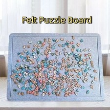 Felt Jigsaw Puzzle Board Portable Puzzle Storage Table Folding Puzzle Mat