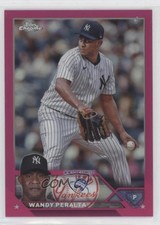 2023 Topps Chrome Update Magenta Refractor 97/399 Wandy Peralta #USC144 0v33