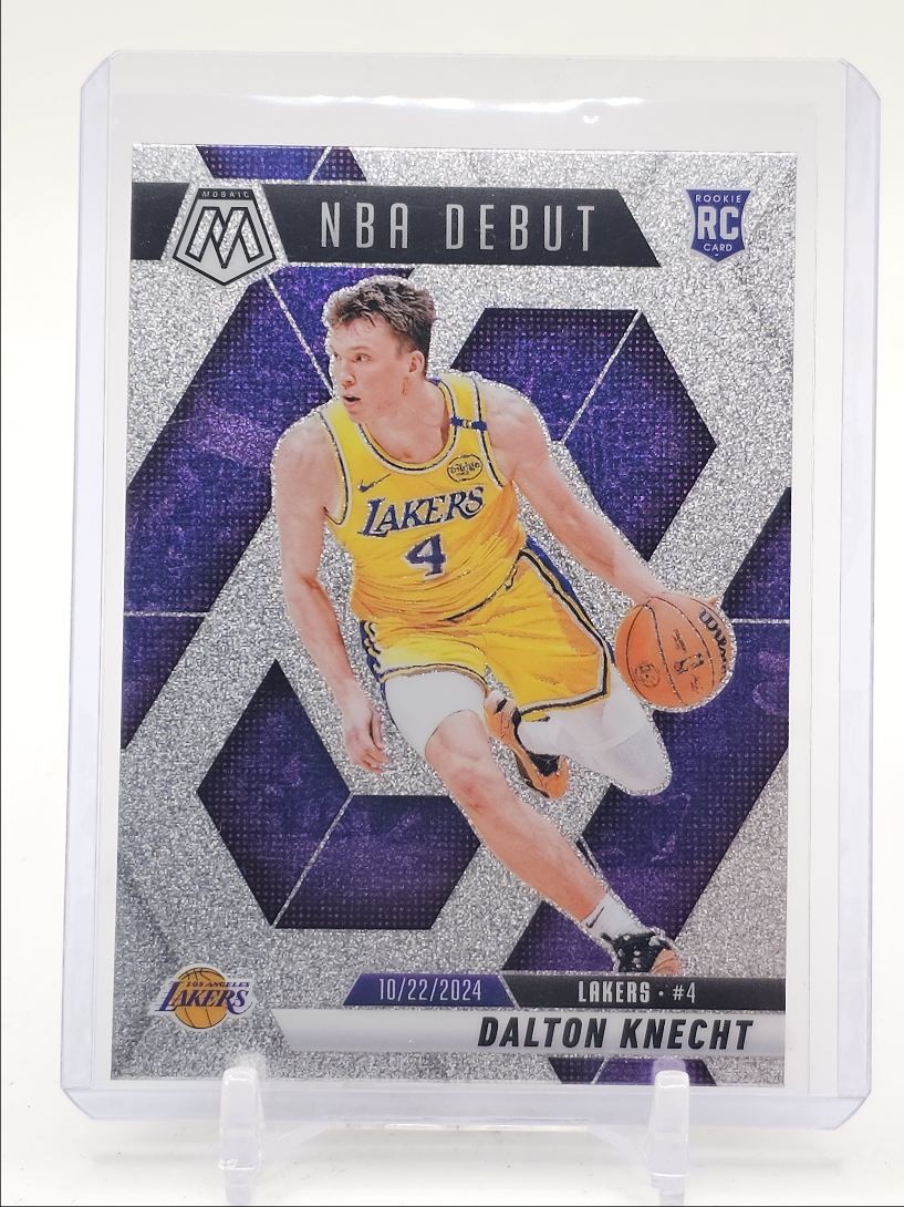 DALTON KNECHT 2024-25 MOSAIC NBA DEBUT ROOKIE GLITTER PRIZM SSP RC Q2620