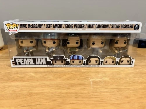Pearl Jam Funko Pop Rocks In Original Package. 3.75 In Vinyl Figures.
