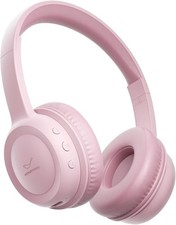 Kids Bluetooth Headphones,Kids Headphones Wireless with 85dB Volume Pink