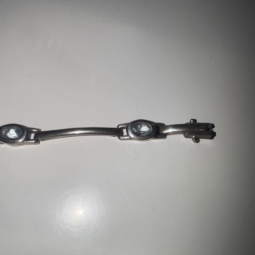 Pulsera retro de joyería Michael Hill Sterling (marcada) 18, cm L 0,7 cm W 12 gm EXC - Imagen 3 de 7