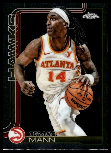 Terance Mann – 2025-26 Topps Chrome Basketball · Base Cards #9 Terance Mann