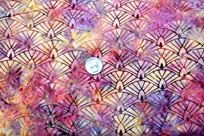 MODA BATIKS #76450-17  Fans'' BTY