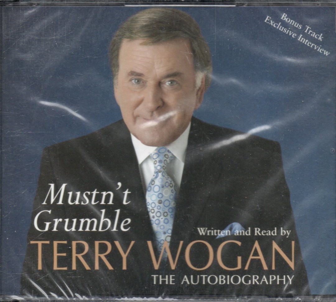 MUSTN'T GRUMBLE by Terry Wogan - 3xCD Audiobook *NEW & SEALED*