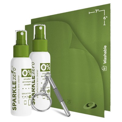 Sparkle Anti-Reflective Eco-Friendly Lens Cleaner & Repair Kit