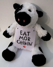 Chick-Fil-A Cow Plush Large Eat More Chicken Sign Chick Fil A Jumbo 20in