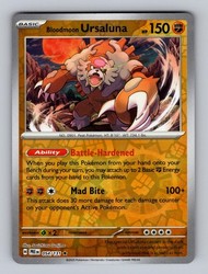 Bloodmoon Ursaluna 054/131 Reverse Holo Prismatic Evolutions
