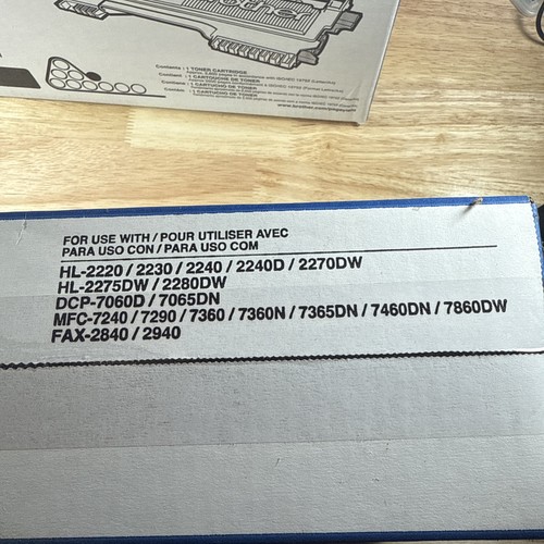 LOTTO 2 PEZZI / Cartuccia toner nero ad alta resa Brother TN450 nuova con scatola - Foto 4 di 9