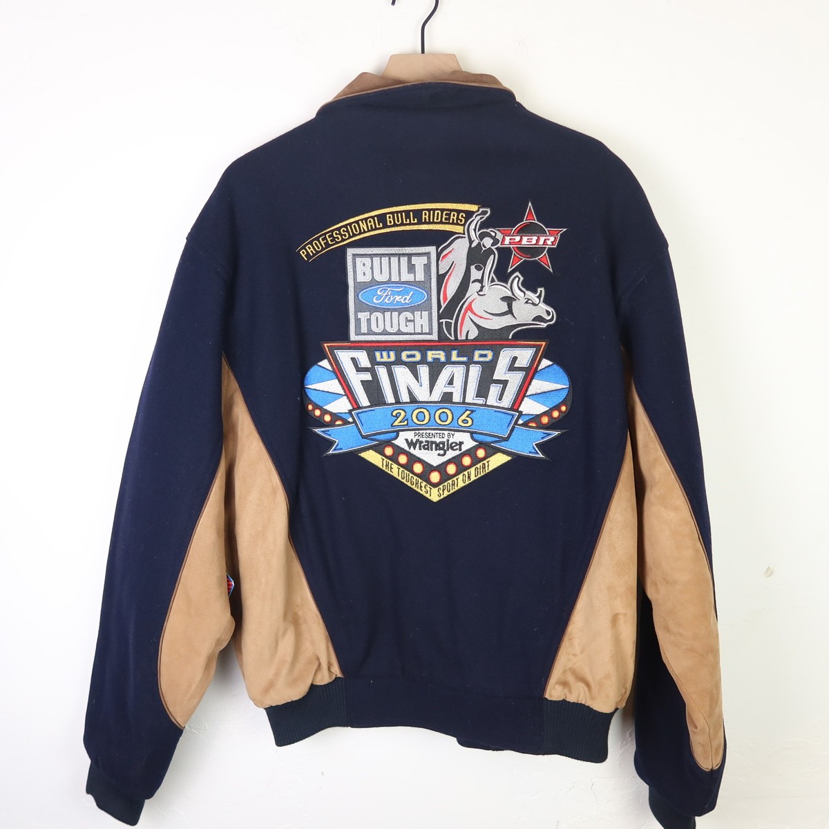 NEW World Finals 2006 PBR Rodeo Jacket Cripple Creek Size L | eBay
