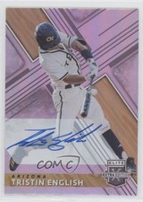 2019 Panini Elite Extra Edition Auto Tristin English #85 Auto s3g