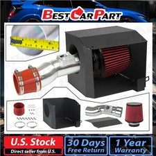 Bcp Red 2016-2021 Honda Civic 1.5l Turbo Cold Shield Air Intake Kit Filter