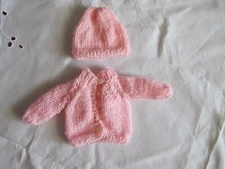 NO DOLL DARLING ACRYLIC  HAND-KNIT SET MADE 4  7.5" DIONNE QUINT  DOLL CHOOSE 1