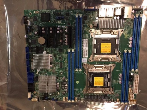 SuperMicro X9DRL-7F Dual LGA2011/ Intel C602J DDR3 SAS2 SATA2/3 IPMI I/O Shield - 第 1/6 張圖片