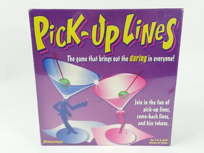 2005 NIB New Pick Up Lines Board Game Pressman Adult Party Game Sealed