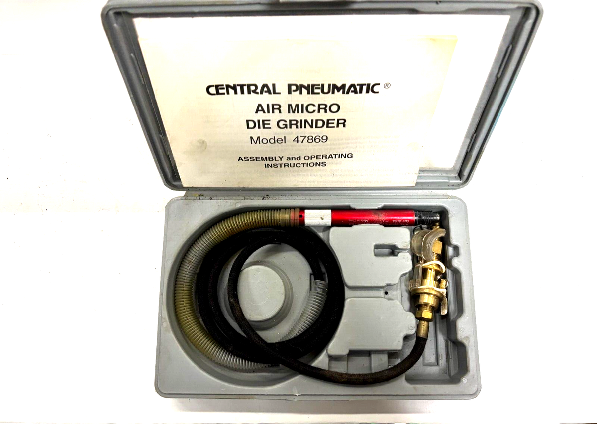 Central Pneumatic Air Micro Die Grinder Model 47869 for sale