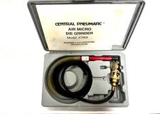 CENTRAL PNEUMATIC AIR MICRO DIE GRINDER 47869 2CFM 90PSI 56,000 RPM