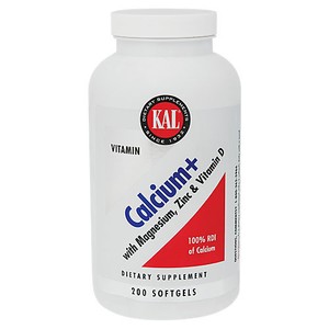 KAL Calcium + - 200 Softgels 21245572206 | eBay