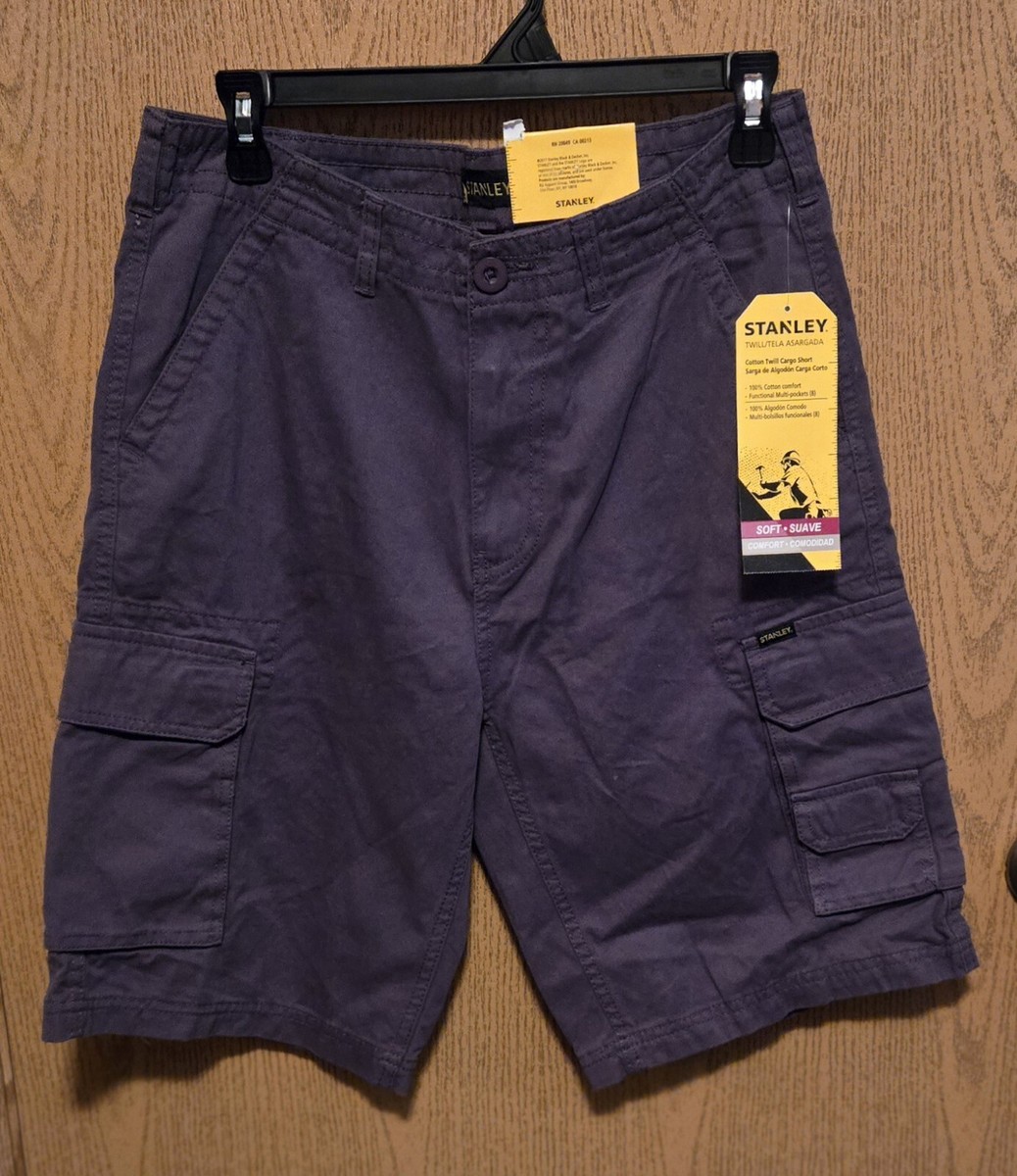 Stanley Twill Cargo Short Men's 30 Gray | eBay