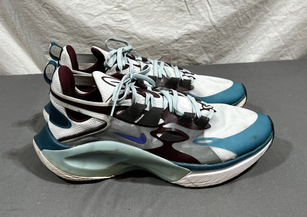 Nike Signal D/MS/X AT5303-003 Running Shoes Gray/Burgundy/Teal US